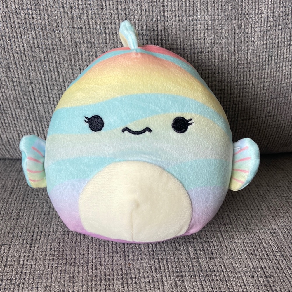 Squishmallows tropical fish 5” stiffie